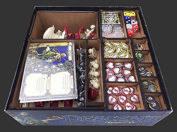 Organizador (SOFT INSERT PARANÁ) para Descent: Journeys in the Dark - Second Edition (Versão Internacional)