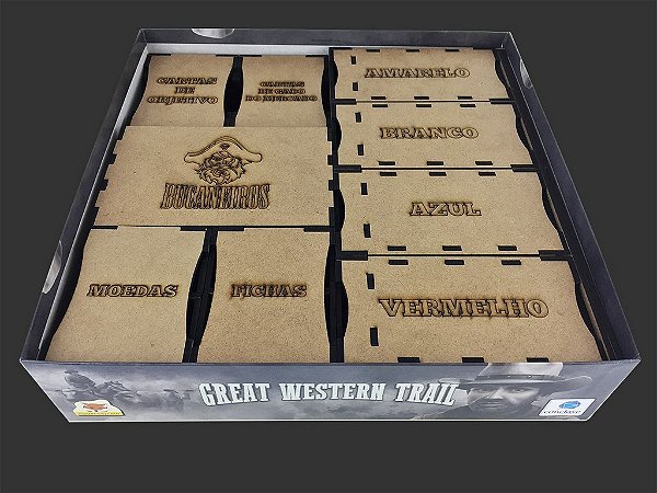Organizador (SOFT INSERT PARANÁ) para Great Western Trail