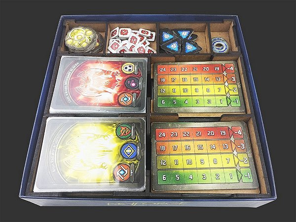 Organizador (SOFT INSERT PARANÁ) para Keyforge - Era da Ascensão (Azul)