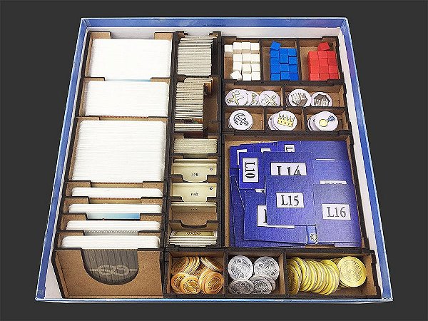 Organizador (SOFT INSERT PARANÁ) para Maracaibo - PREMIUM com OVERLAY (Versão Internacional)