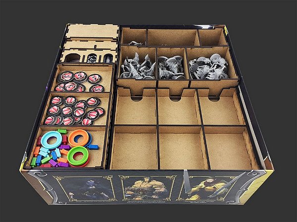Organizador (SOFT INSERT PARANÁ) para Massive Darkness