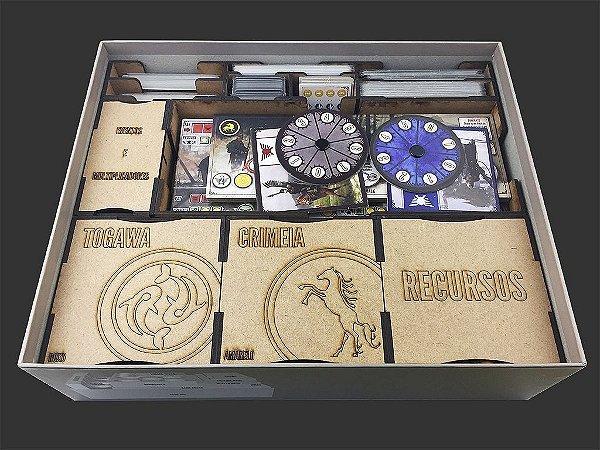 Organizador (SOFT INSERT PARANÁ) para Scythe - Modelo 1