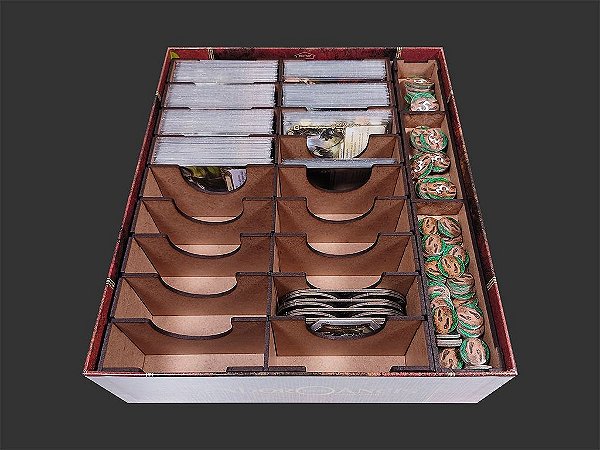 Organizador (SOFT INSERT PARANÁ) para Senhor dos Anéis: Card Game (Versão Revisada)