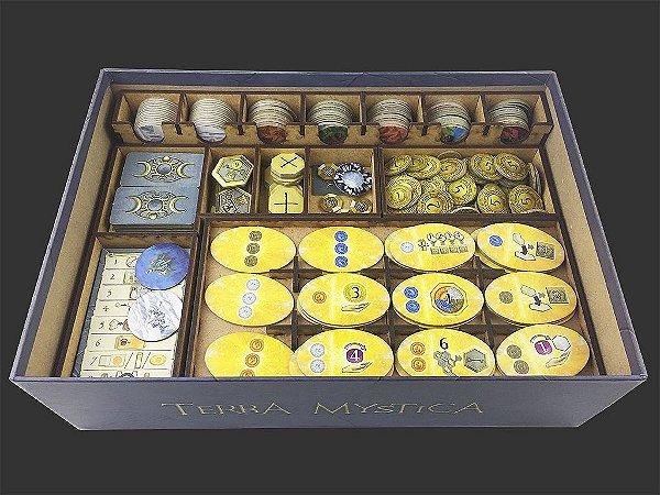 Organizador (SOFT INSERT PARANÁ) para Terra Mystica - Modelo 1
