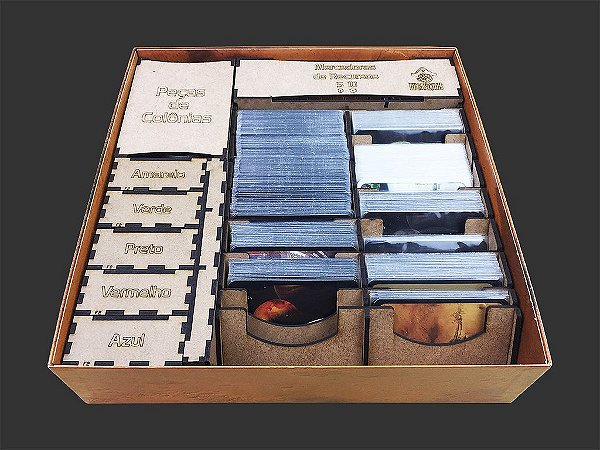 Organizador (SOFT INSERT PARANÁ) para Terraforming Mars (Modelo 3.5)
