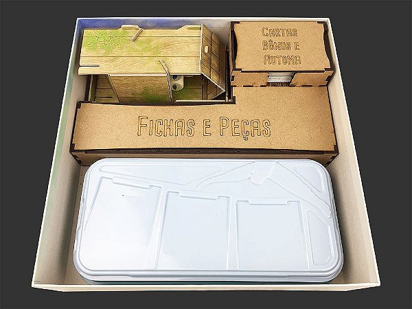 Organizador (SOFT INSERT PARANÁ) para Wingspan- Modelo 1