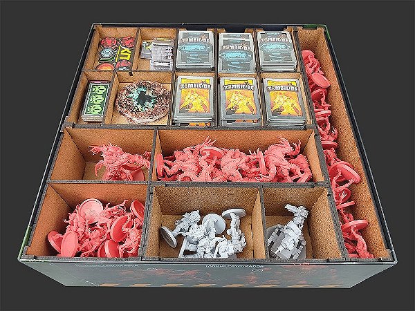 Organizador (SOFT INSERT PARANÁ) para Zombicide Dark Side