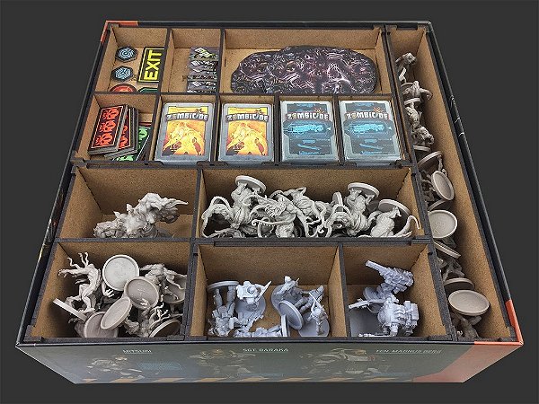 Organizador (SOFT INSERT PARANÁ) para Zombicide Invader