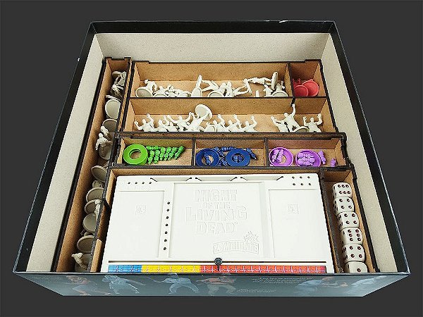 Organizador (SOFT INSERT PARANÁ) para Zombicide: Night of the Living Dead