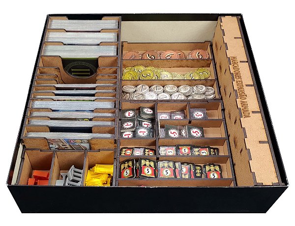 Organizador (SOFT INSERT PARANÁ) para 7 Wonders (2ª Edição) - Modelo 2