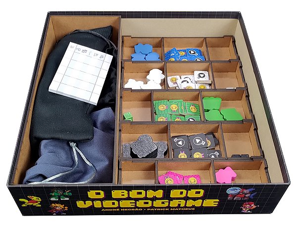Organizador (SOFT INSERT PARANÁ) para O Bom do Videogame