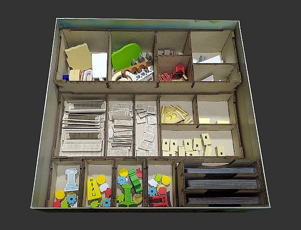 Organizador (INSERT MDF) para World Wonders