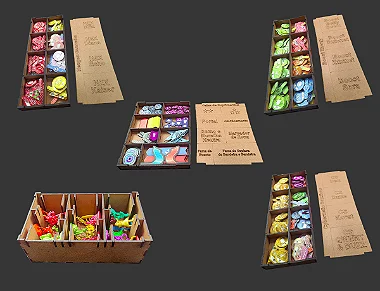 UPGRADE KIT Modelo 1 p/ Modelo 2 do Organizador (SOFT INSERT PARANÁ) para Reload