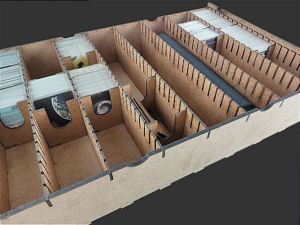 Caixa Organizadora "Big Box" para Card Games (Genérico) - Modelo Vertical - TAMPA COVER