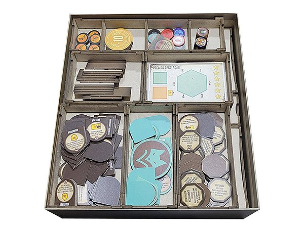 Organizador (SOFT INSERT PARANÁ) para Scythe: A Ascensão dos Fenris