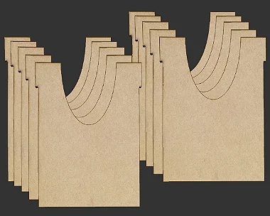 Kit com 10 separadores para Organizador (INSERT MDF) para Arkham Horror: The Card Game