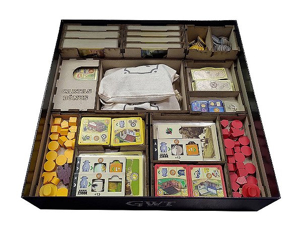 Organizador (SOFT INSERT PARANÁ) para Great Western Trail: Nova Zelândia