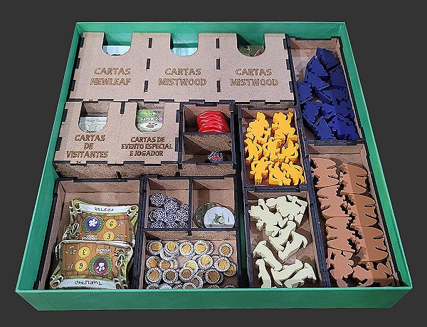 Organizador (INSERT MDF) para Everdell (EXPANSÕES)
