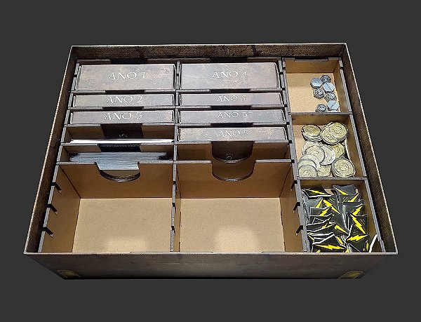 Organizador (INSERT MDF) para Harry Potter - A Batalha de Hogwarts