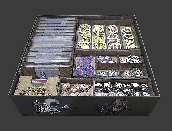 Organizador (INSERT MDF) para Marvel United: Spider-Geddon