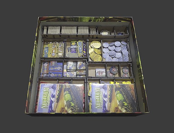 Organizador (INSERT MDF) para Nucleum (Modelo 2)
