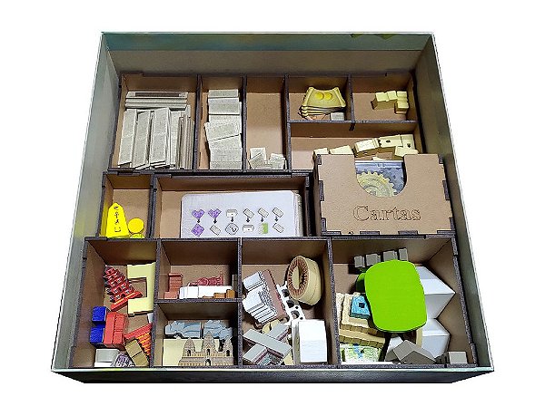 Organizador (SOFT INSERT PARANÁ) para World Wonders (Modelo 2)
