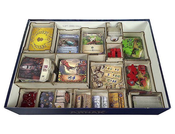 Organizador (SOFT INSERT PARANÁ) para As Ruínas Perdidas de Arnak (Modelo 2)