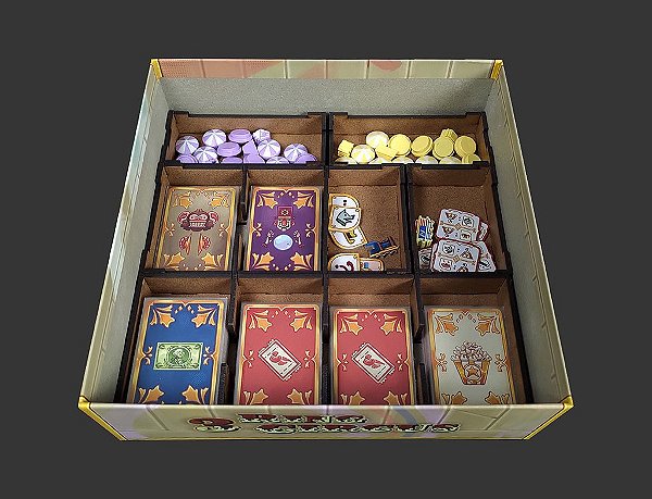 Organizador (INSERT MDF) para 3 Ring Circus
