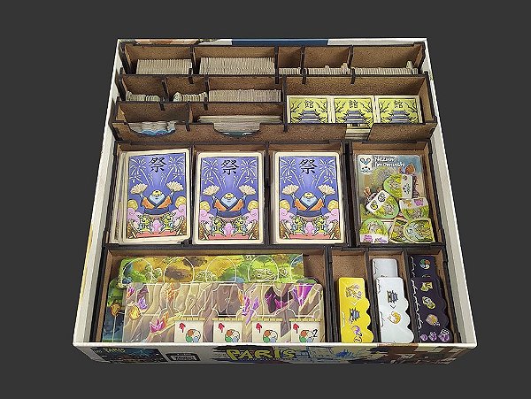 Organizador (INSERT MDF) para Bitoku (Modelo 2)