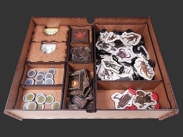 Caixa Organizadora (COM INSERT MDF) para For the Evil Quest
