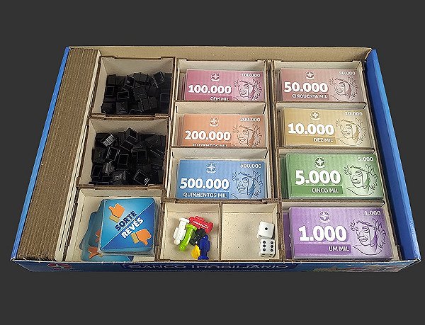 Organizador (INSERT MDF) para Banco Imobiliário