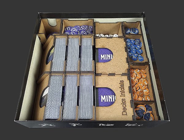 Organizador (INSERT MDF) para Tiranos de Umbreterna (2° Edição)