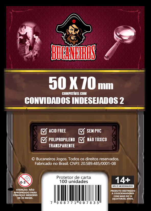 Sleeve Customizado para Convidados Indesejados 2 (50 x 70)