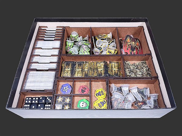 Organizador (INSERT MDF) para A Herança de Cthulhu - Boardgame