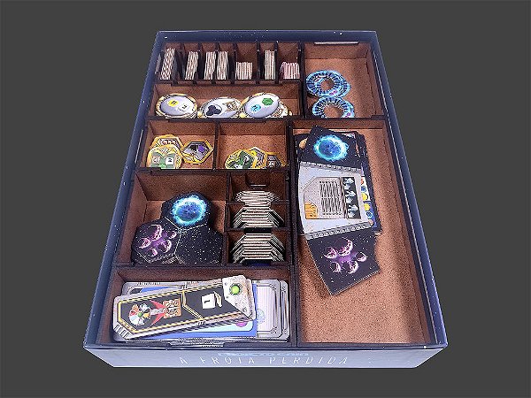 Organizador (INSERT MDF) para Projeto Gaia - A Frota Perdida (Expansão)