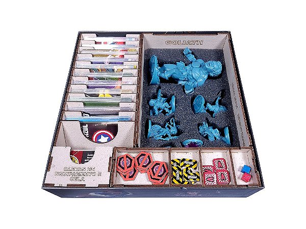 Organizador (SOFT INSERT PARANÁ) para Marvel United Civil War