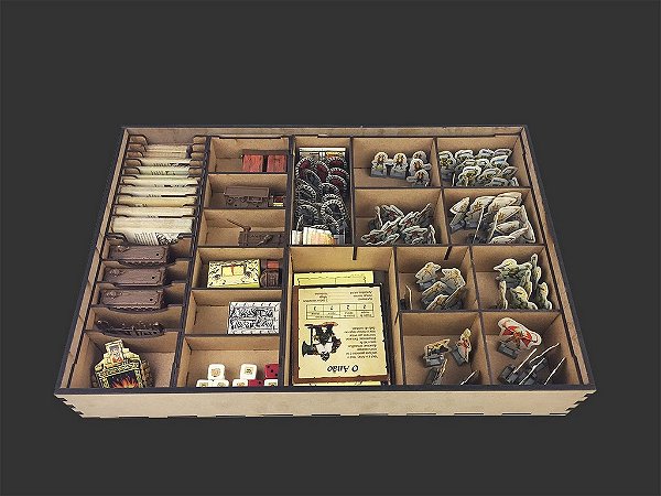 Caixa Organizadora (COM INSERT MDF) para Hero Quest