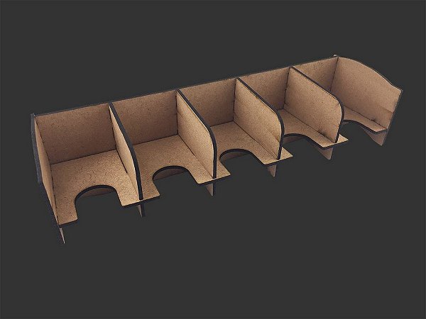 Card Holder Modular - Cartas Pequenas (5 espaços)