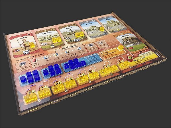 Kit Dashboard para Through the Ages - COM CASE