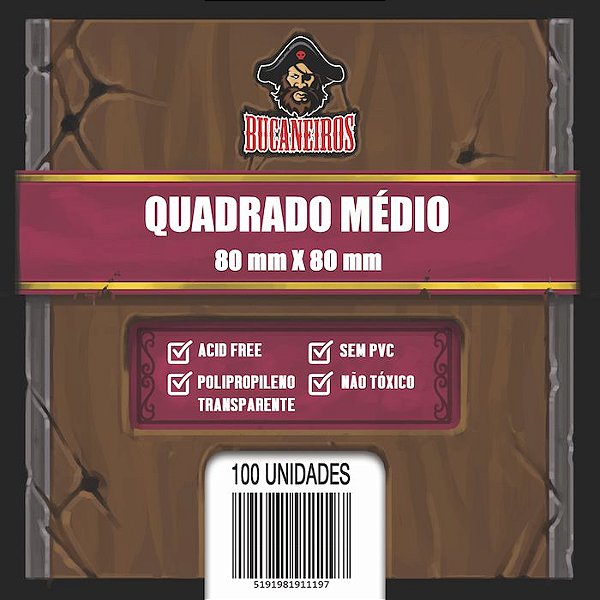 SLEEVE QUADRADO MÉDIO (80x80)