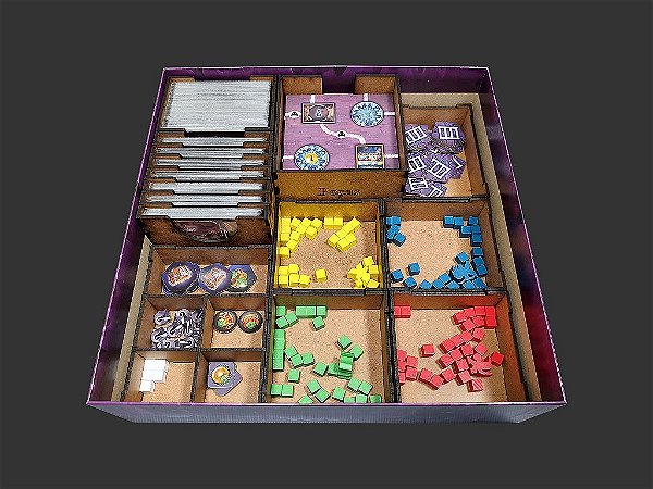 Organizador (INSERT MDF) para Clank!: Catacombs