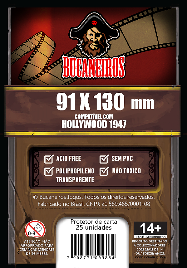 Sleeve Customizado para Hollywood 1947 (91 x 133)