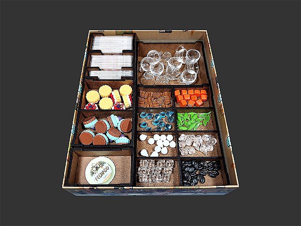 Organizador (INSERT MDF) para Coffe Rush