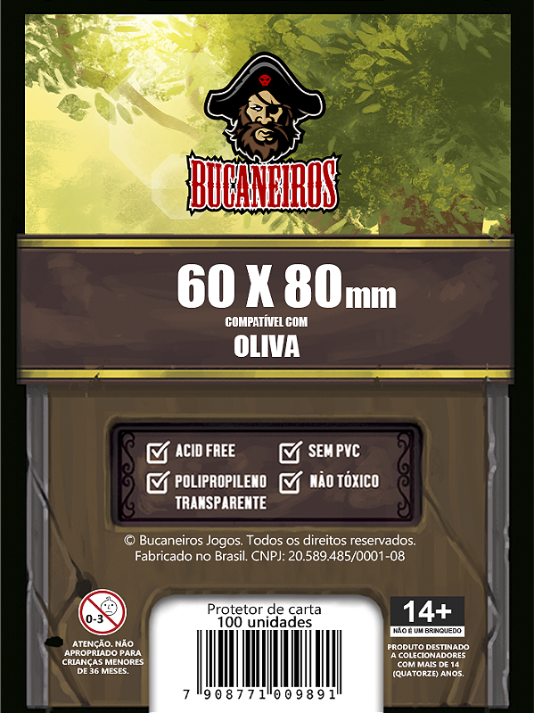 Sleeve Customizado para Oliva (60 x 80)