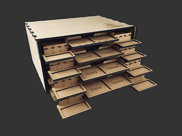Kit Dashboard para Gloomhaven (4 Unidades) - COM CASE (Versão Internacional)