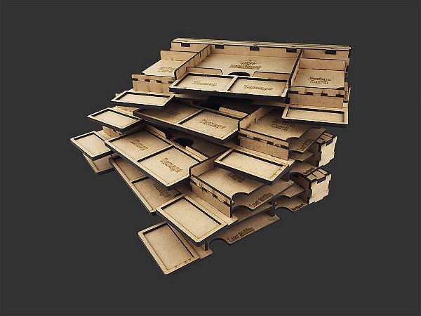 Kit Dashboard para Gloomhaven (4 Unidades) - SEM CASE (Versão Internacional)