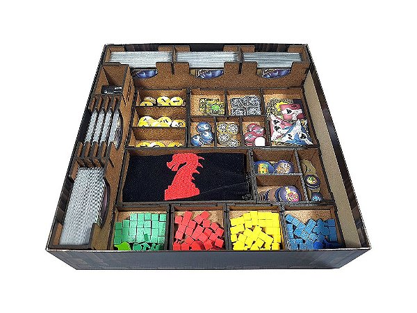 Organizador (INSERT MDF) para Clank! (Modelo 2)