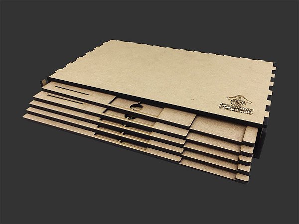 Kit Dashboard para Mage Knight (5 unidades) - COM CASE