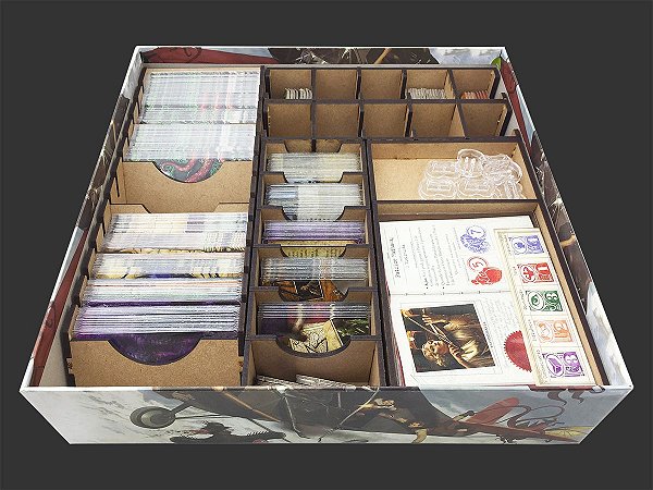 Organizador (INSERT MDF) para Eldritch Horror - Montanhas da Loucura