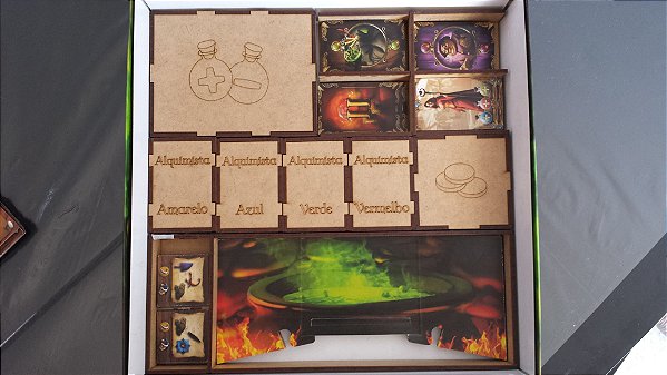 Organizador (INSERT MDF) para Alquimistas